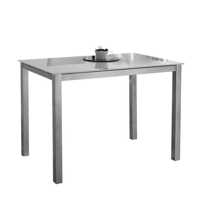 Mesa alta cocina estrecha - Color blanco - Extensible - Hipopótamo